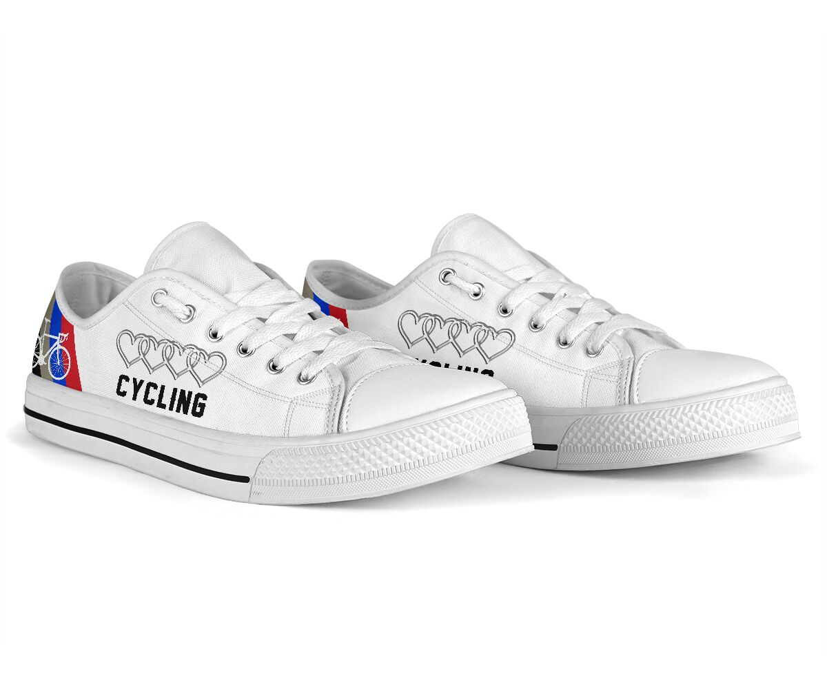 Cycling 4 Heart - Low Top Shoe - Love Love Top Shoes