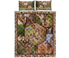 Giraffe Rectangle Style Quilt Bed Set - Love Quilt Bedding Set