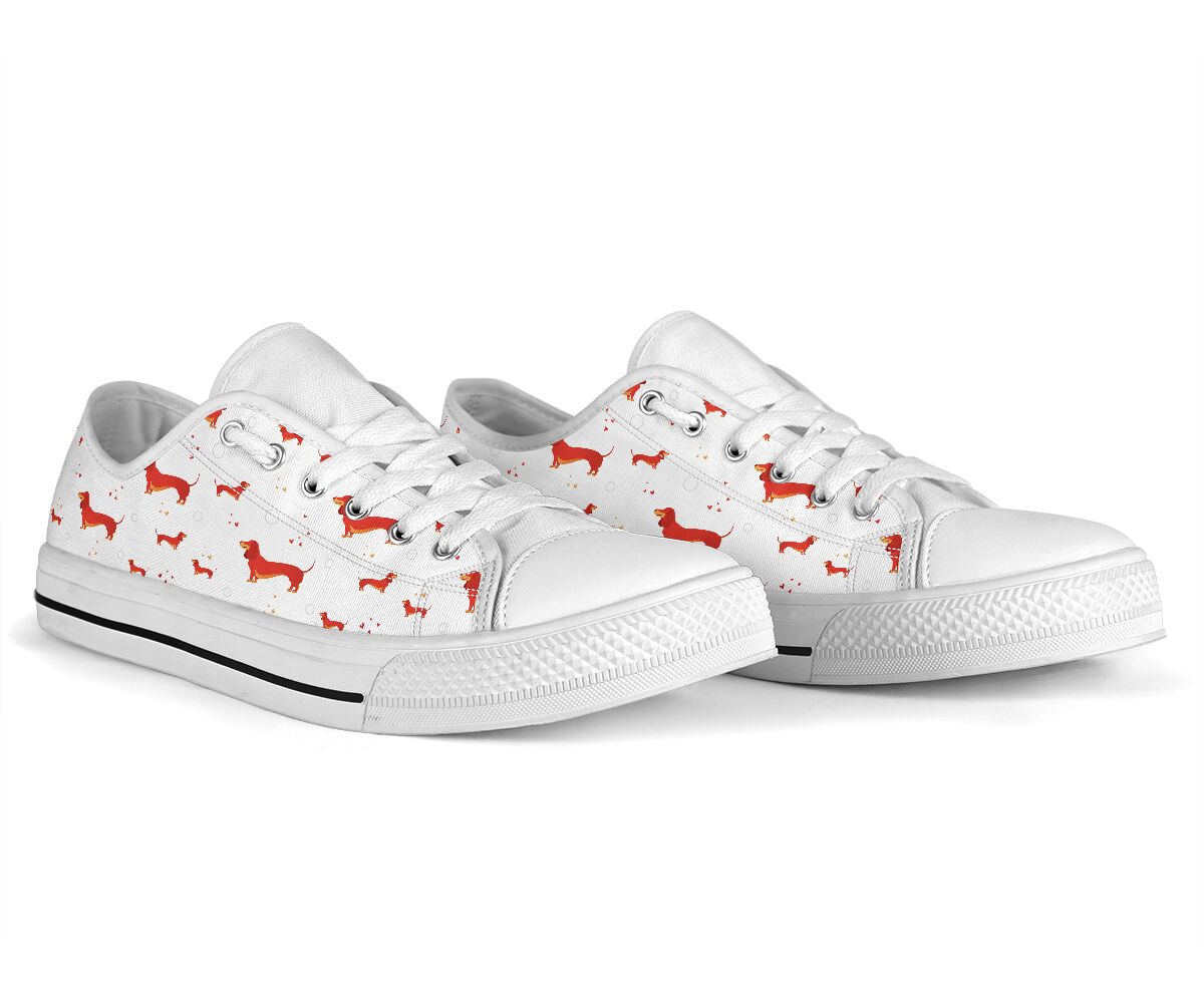 Dachshund Low Top - Dt01Shoe - Love Love Top Shoes