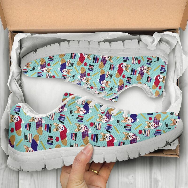 Teacher Dog Sneakers, Running Shoes, Shoes For Women, Shoes For Men, Custom Shoes, L- Love Sneakers