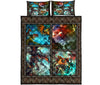 Love Dragon Quilt Bed Set 5- Love Quilt Bedding Set