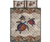 Turtle Mandala Vintage Quilt Bed Set- Love Quilt Bedding Set