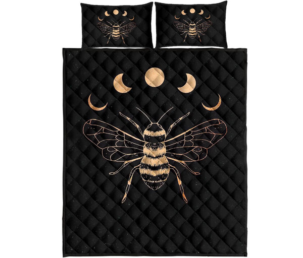 Bee Flower Quilt Bed Set 884614