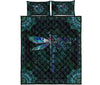 Dragonfly - They Whisper To Her - Quilt Bed Set 22 - Love Quilt Bedding Set