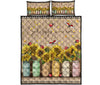 Quilt Bed Set- Sunflower - Ladybug 65 - Love Quilt Bedding Set