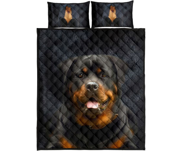 Rottweiler Body - Bed Set - Love Quilt Bedding Set