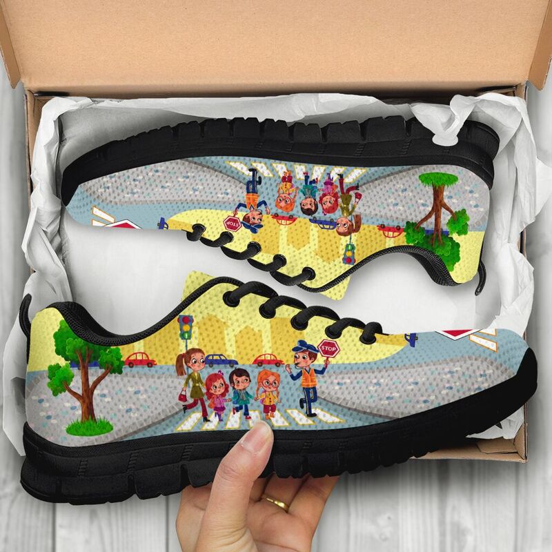 Crossing Guards Shoes Sneakers, Running - Love Sneakers