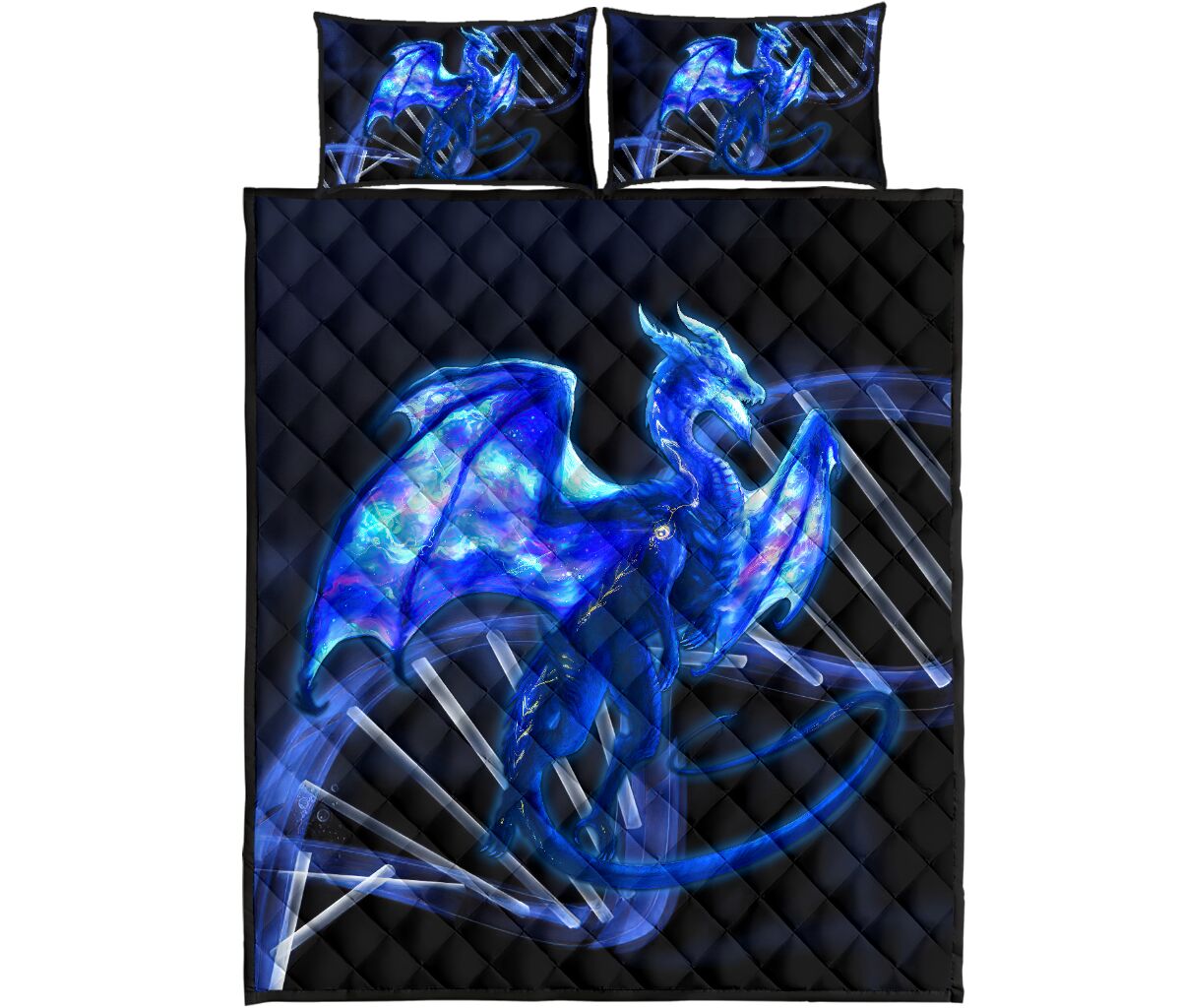 Dragon Art Dna Quilt Bed Set - Love Quilt Bedding Set