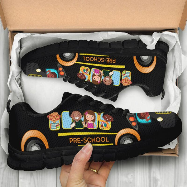 Pre-school Bus- Back Kd Sneakers, Runni- Love Sneakers
