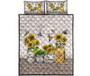 Quilt Bed Set - Hummingbird - Sunflower -today I Choose Joy 78 - Love Quilt Bedding Set