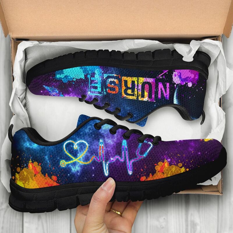 Best Nurse In The Galaxy Sneakers, Running- Love Sneakers