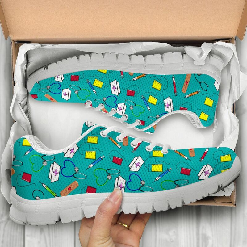 Nurse Partten21545 Sneakers, Running Shoes, Shoes For Women, Shoes For Men, Custom Shoes, L- Love Sneakers