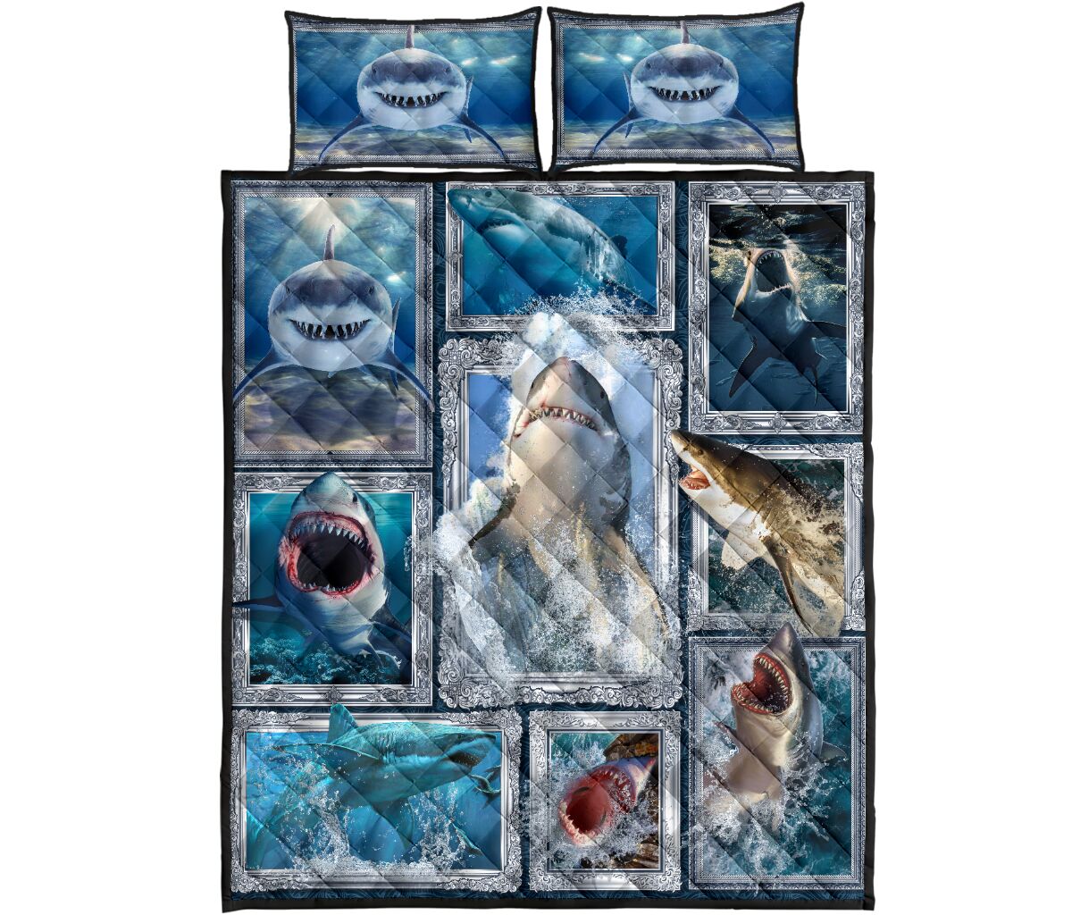 Sharks - Bed Set - Love Quilt Bedding Set