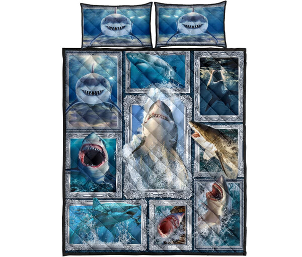 Sharks - Bed Set - Love Quilt Bedding Set