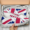 Uk Flag Peace Sneakers, Runni- Love Sneakers