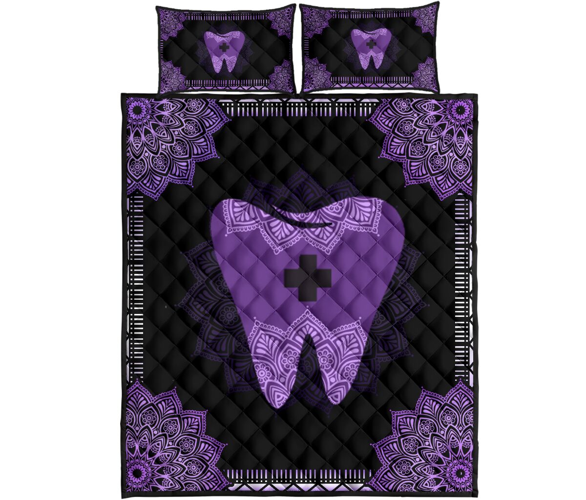Dentist Quilt Bed Set 53 - Love Quilt Bedding Set