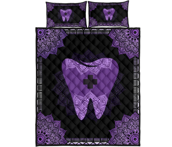 Dentist Quilt Bed Set 53 - Love Quilt Bedding Set