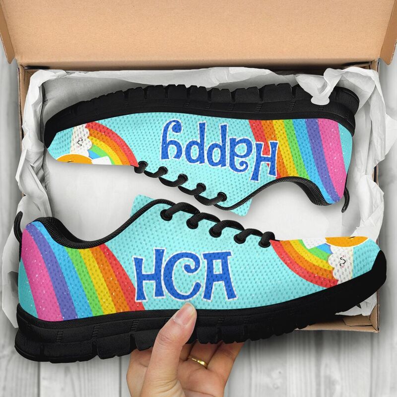Hca - Happy Kd Sneakers, Running Shoes, Shoes For Women, Shoes For Men, Custom Shoes, L- Love Sneakers