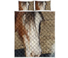 Horse Dry Soil Cracking 3d  3 - Love Quilt Bedding Set