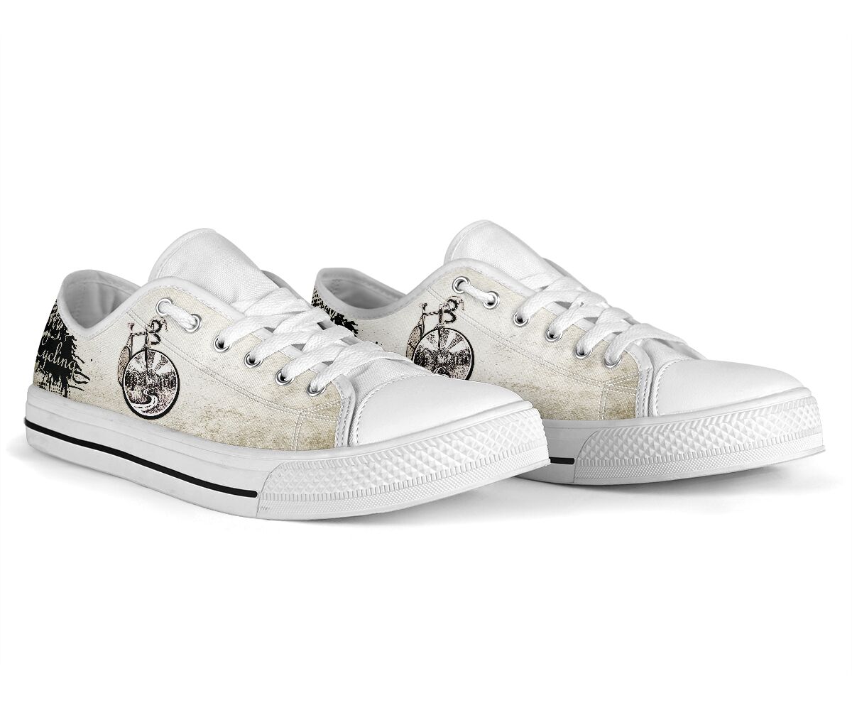 Cycling Vintage- Low Top Shoe - Love Love Top Shoes