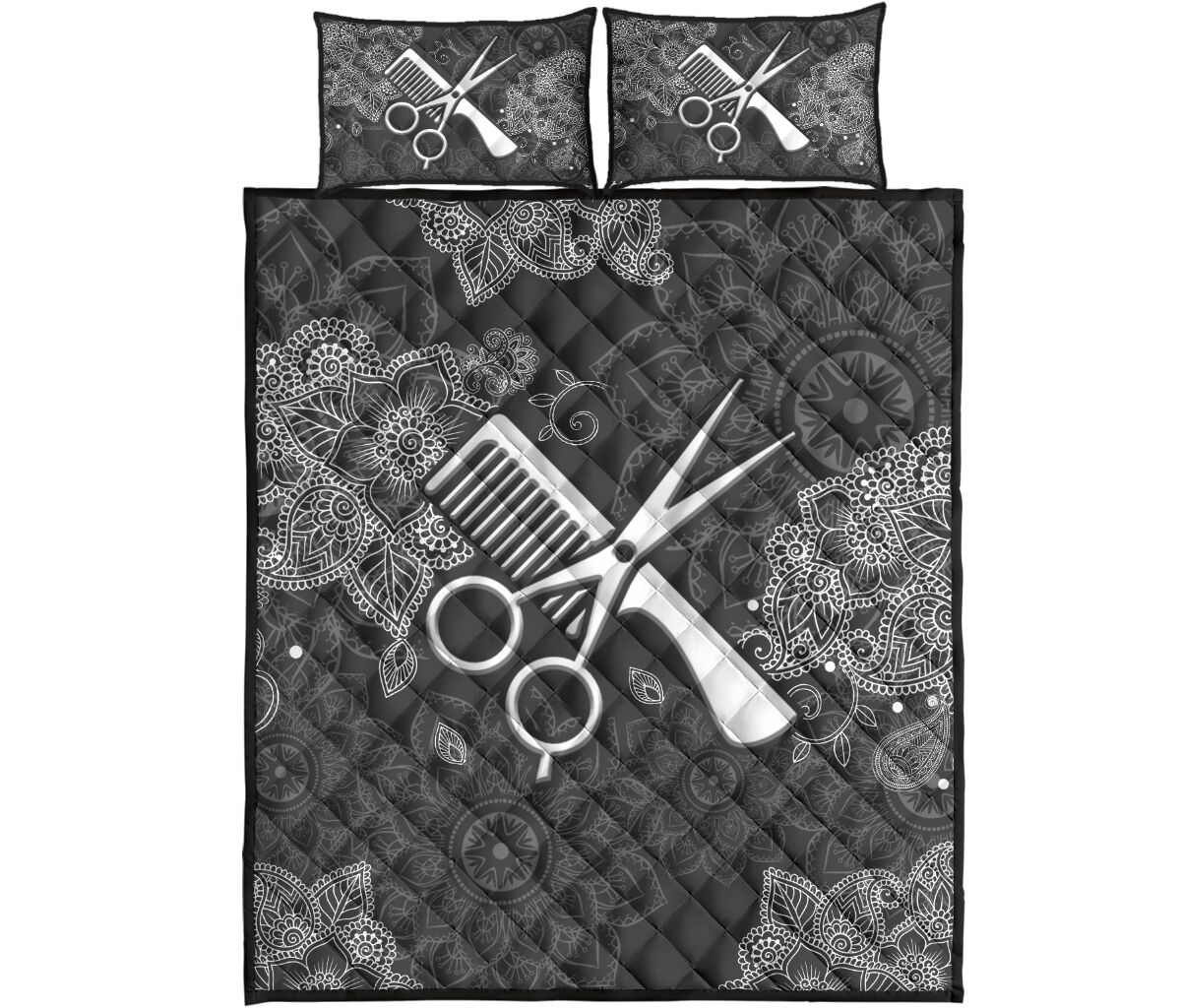 Hairstylist Mandala - Bed Set - Love Quilt Bedding Set