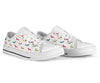 Dachshund Heart Red - Low Top Shoe - Love Love Top Shoes