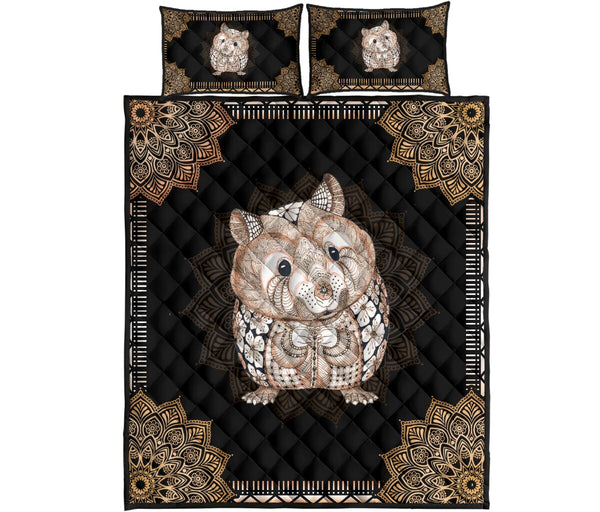 Hamster Quilt Bed Set 57 - Love Quilt Bedding Set