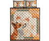 Fox Quilt Bed Set 21 - Love Quilt Bedding Set