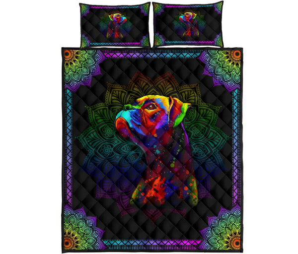 Quilt Bed Set - Boxer 74 - Love Quilt Bedding Set