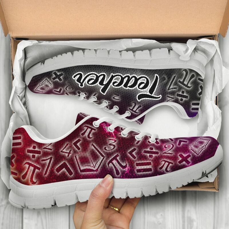 Teacher Galaxy2 Red Black Kd Sneakers, Running Shoes, Shoes For Women, Shoes For Men, Custo- Love Sneakers