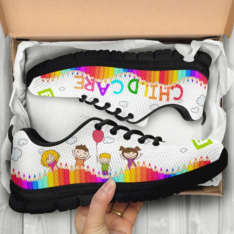 Child Care Abc White Kd Sneakers, Running S- Love Sneakers