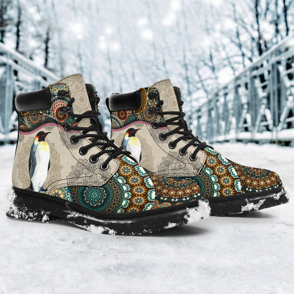 Penguin - Vintage Mandala Asboot Sky - Love All Season Boots