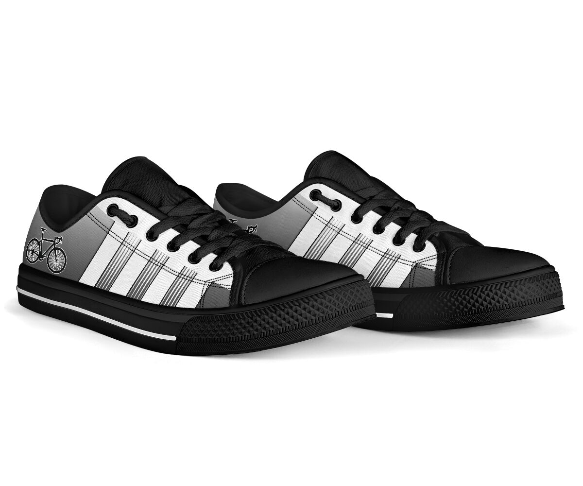 Cycling 4 Stripes - Low Top Shoe - Love Love Top Shoes