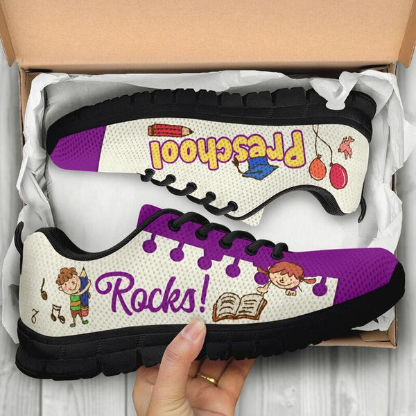 Preschool Rocks Shoes Sneakers, Running Shoes, Shoes For Women, Shoes For Men, Custom Shoes,- Love Sneakers