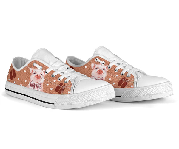 Pig Heart Low Top  Shoes