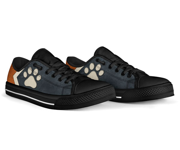 Dog Paw Nero Cemento - Low Top - Dp Shoe - Love Love Top Shoes