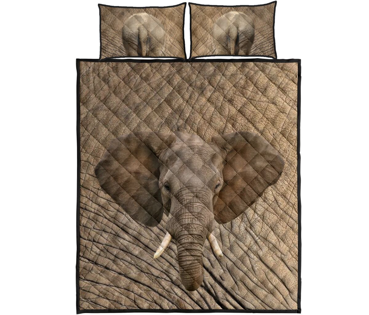 Elephant Body - Bed Set - Love Quilt Bedding Set