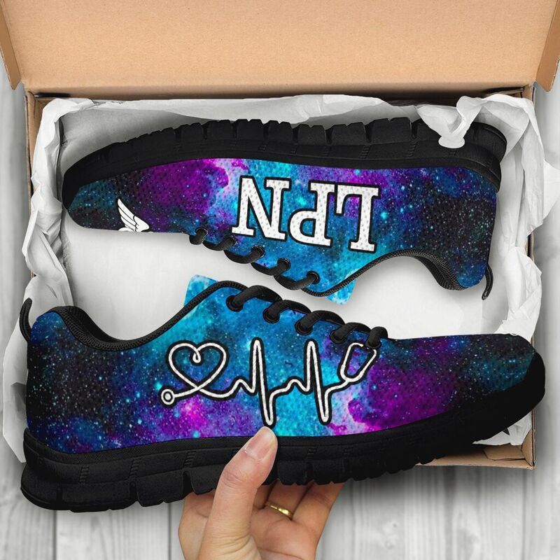 Lpn Galaxy Shoes Sneakers, Running Shoes, Shoes For Women, Shoes For Men, Custom Shoes, L- Love Sneakers