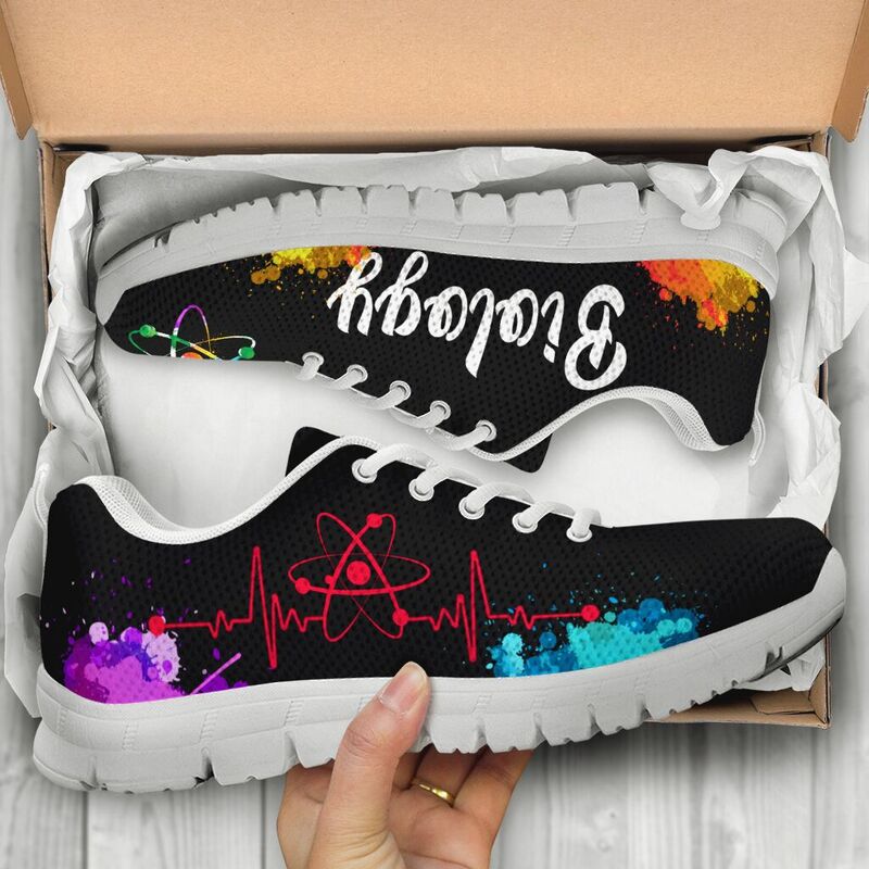 Biology Art Shoes Sneakers, Running - Love Sneakers