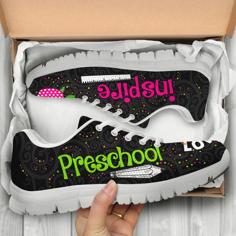 Preschool Love Inspire Black Sneakers, Running Shoes, Shoes For Women, Shoes For Men, Custo- Love Sneakers