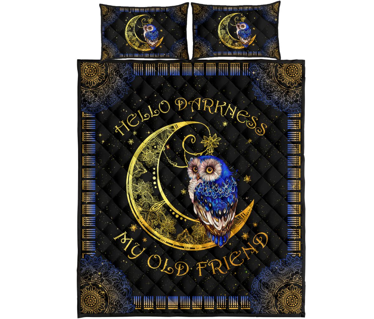 Old Moon Quilt Bed Set - Love Quilt Bedding Set