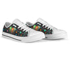 Dog Mom Colorful Dripping - Low Top Shoe - Love Love Top Shoes