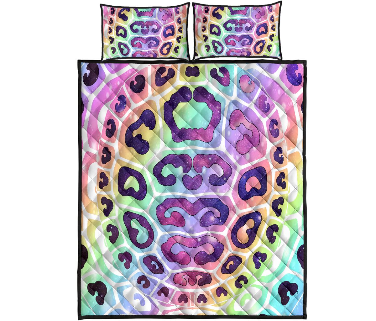 Turtle Galaxy - Quilt Bed Set - Love Quilt Bedding Set