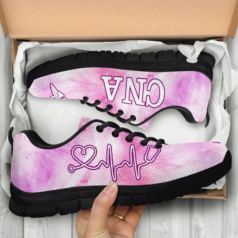 Cna - Galaxy White Pink Kd Sneakers, Running Sh- Love Sneakers