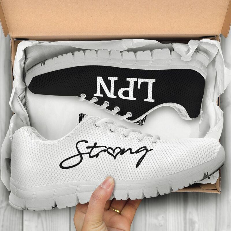 Lpn-strong Sneakers, Running Shoes, Shoes For Women, Shoes For Men, Custom Shoes, L- Love Sneakers