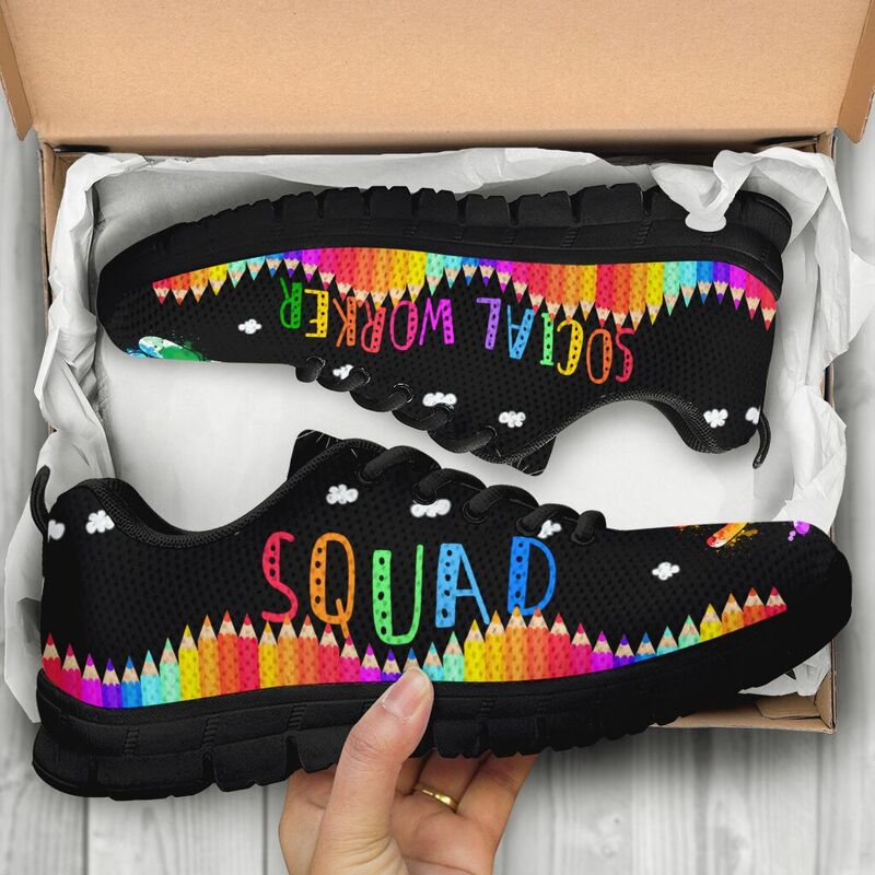 Social Worker Squad Abc Kd Sneakers, Runni- Love Sneakers