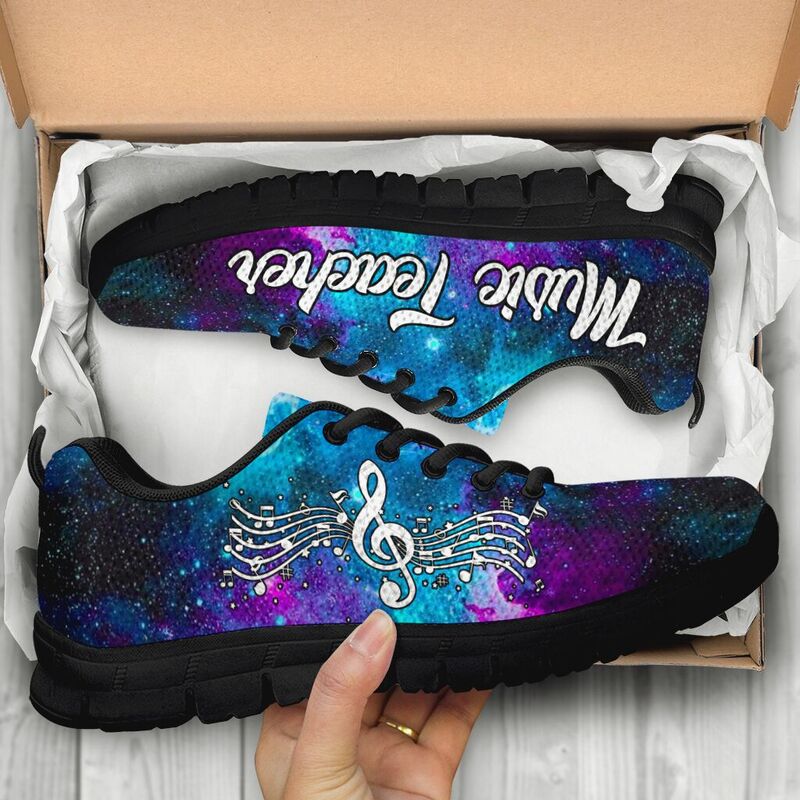 Music Teacher- Galaxy Kd Sneakers, Runni- Love Sneakers