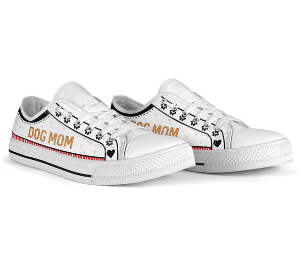 Cute Dog Mom - Low Top Shoe - Love Love Top Shoes