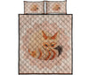 Fox Quilt Bed Set- Gift For Fox Lovers 71 - Love Quilt Bedding Set