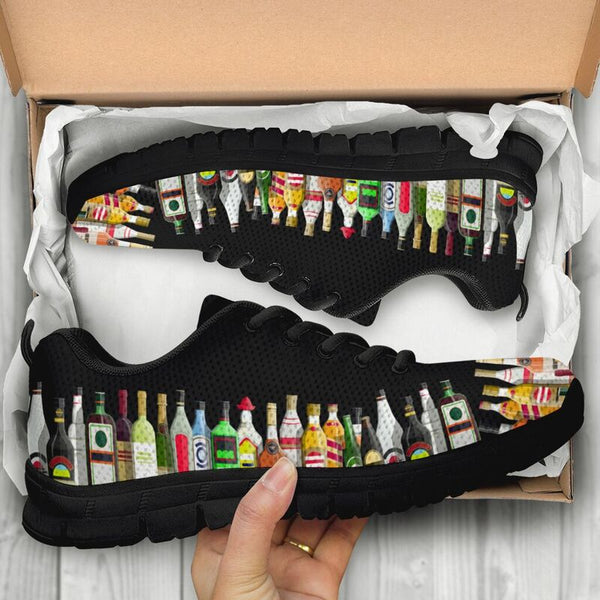 Alcohol Bottles Sneakers Sneakers, Running - Love Sneakers